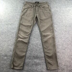 DUER N2X Slim Fit Mens 31x32 (fits 31x30) Gray Stretch Chino Pants